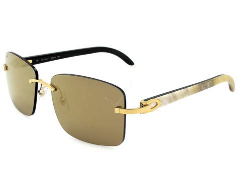 cartier sunglasses buffalo for cheap|cartier white buffalo horn sunglasses.